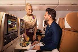 Food options and menus when flying with Etihad Airways